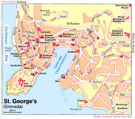 St georges map