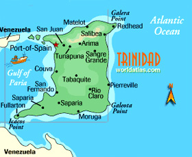 Trinidad map